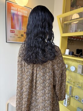 ヒントステーション(HINTSTATION) 〈浅草 半個室〉ハードパーマ