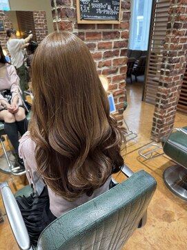 チップタップ 町田店(tip top) レイヤーロング & まろやかベージュ