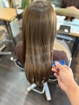 美容室 フォーリア Foglia&nbsp;【Foglia坪来】髪質改善×ブリーチなし×グレージュ