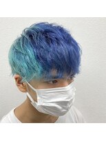【Hana指名】水色とネイビー[学芸大学前/ハイトーン]