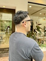 スープ 柏(Soup'e)&nbsp;パーマ風フェードスタイル