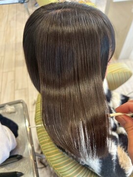 ビス リアン 川口店(Vis lien) 20代30代30代モカベージュナチュラル耳掛け乾かすだけ美肌