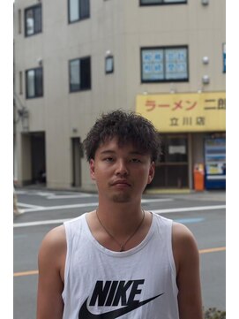 キングスマントーキョー 多摩センター2nd(KINGSMAN TOKYO) パーマ×ツーブロックスタイル