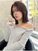20代30代お洒落☆レイヤーボブレイヤーカット韓国