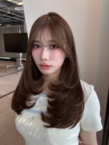 ボタン ハカタ(VOTAN hakata)&nbsp;ベージュ/ミディアム/ミディアムレイヤー/ブリーチなし