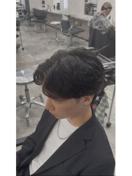 オム ブランシェ(HOMME BLANCHE’) 【KAZUKI】フェザーパーマ