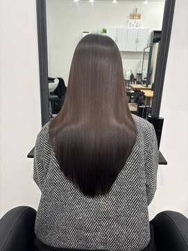 アマテラスゼロ 新宿(AMATELAS zero) 艶髪ロング×柔らかいグレージュカラー