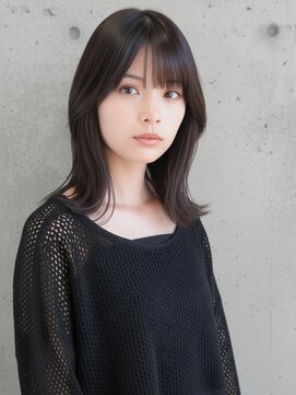 ニューヨークニューヨーク 寝屋川店(NYNY) ゆるふわミディアム/ミディアムレイヤー/ベージュ/韓国レイヤー