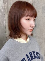 ガーデン 銀座(GARDEN)&nbsp;ボブレイヤー レイヤーカット 顔周り 前髪 つやカラー