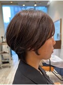 横須賀中央顔周りカットショートボブ髪質改善トリートメント