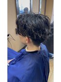 【長尾】束間パーマ