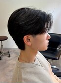 ダウンパーマ/センターパート/ニュアンスパーマ/韓国/橋本修杜