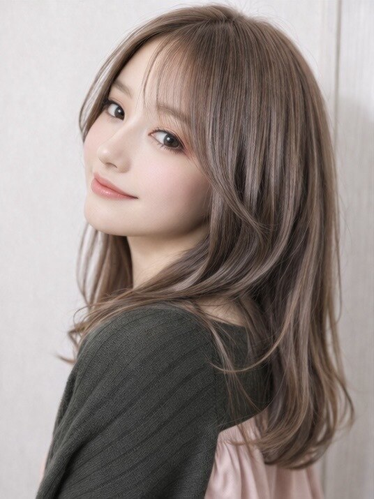 2026年夏】ブリーチなしミルクティーベージュの髪型・ヘアアレンジ