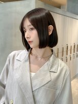 ロンド エスポワール 錦糸町(Lond espoir)&nbsp;◎ミディアムレイヤー/ミルクティーベージュ/韓国巻き/顔周り