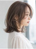 オトナ女性レイヤーカット/フェイスレイヤーカット/レイヤーボブ