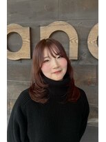 カノエ 山口小郡店(canoe)&nbsp;レイヤー×ピンクブラウン