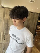 アンソメット 筑後店(UN SOMMET)&nbsp;シャドウパーマ　マッシュ