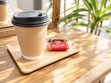 オリノ(OLINO)の雰囲気（施術内容によりドリンクをご用意しています♪）