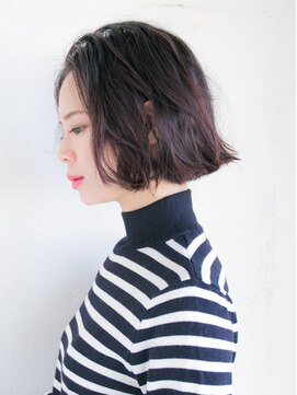 リリアン 青山(relian) 切りっぱなしボブをアレンジで更に可愛く♪
