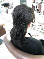 ネオリーブシェリエ 浅草店(Neolive cherie)&nbsp;ハーフアップ風編み込みスタイル＊12