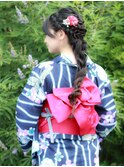 【BPJ'S宇城店】　ヘアセット　浴衣