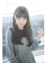 サロンドミルク 原宿(salon de MiLK)&nbsp;【salon de MiLK 原宿】透明感×グレージュ×耳かけゆるふわヘア