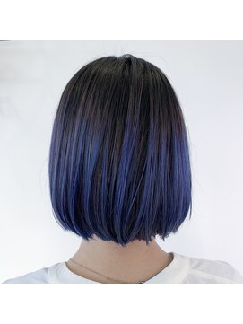 テクライズ 豊橋店(TECHRISE) グラデーションブルー☆