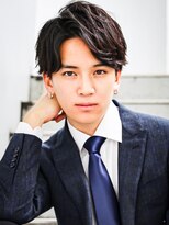 アップバング　クセ毛ショート