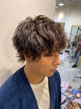 エルオム(EL.HOMME) 【YUKI】ショートウルフ×ウルフパーマ