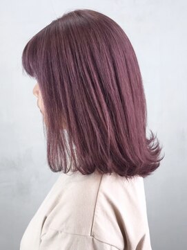 アイティー バイ アルバム 浦和店(IT by ALBUM) ピンクパープル_オリーブカラーハイライトカラー_ba241771