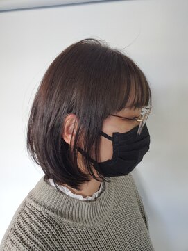 美容室ポール 西葛西店(PAUL) 耳かけ 前髪 ミディアム 西葛西 イメチェン