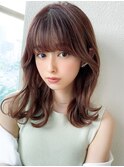 アレンジ抜群大人かわいい外ハネボブフェザーバング30代吉祥寺