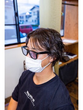 ヘアーメイク ダンス(hair make DANCE) メンズスパイラルパーマ＋カラー