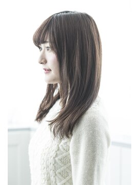 ミエル ヘア 新宿(miel hair) 〈mielhair新宿〉艶　ワンカール　セミディ　イルミナ