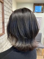 シェリール 八千代台駅(CHERIR)&nbsp;ボブウルフ＊イヤリングカラーホワイトベージュ