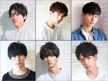 オキサバイオムヘアー(OXA by HOMME HAIR)の写真/[U24学割/Cut+髪質改善シャンプ-TR¥4400]毎日のスタイリングで束感,質感を簡単再現[メンズサロン/男性専門]