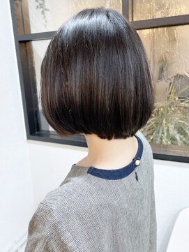 ニット 銀座(knit) 《knit銀座 佐野元気》20代30代40代ショートボブ丸み前下がり