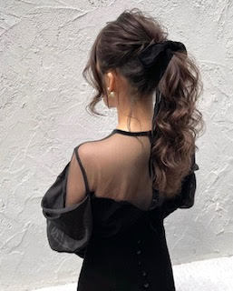 2025年-2026年冬】ヘアセット ポニーテールの髪型・ヘアアレンジ｜人気