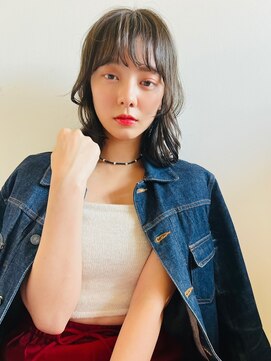 アルテ(ARTE) 【ARTE表参道/青山】モテ髪ミディアム×ブリーチなし透明感