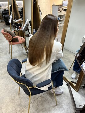 シア(sia) 髪質改善color ベージュ