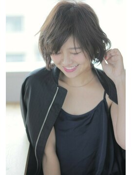 ヘアアンドメイク シークネクスト(HAIR&MAKE SeeK NEXT) 【SeeK NEXT島貫】斜めバング×小顔ショートボブ