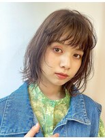 ネオリーブアイム 横浜西口店(Neolive aim)&nbsp;レイヤーボブ　透明感カラー【横浜】