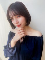 サンク ヘア アンド スパ パルシェ店(CINQ hair&spa)&nbsp;《CINQ》勝見　韓国風ボブ♪