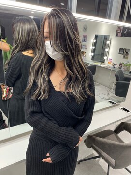 キング 梅田(K!ng) 【梅田】ホワイトハイライトハイライトカラーホワイトカラー