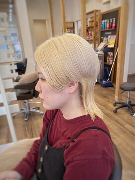 ロルド シェリ(Rold Cheri) 【山本智文】ホワイトブロンドカラー