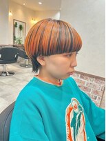 リミットバイアフィナー 大宮店(limit by Afinar)&nbsp;インナーカラー×マッシュウルフ