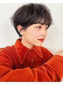 レイヤーカット/ウェットへア/オリーブベージュ/表参道