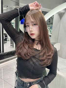 レディアル 渋谷(REDEAL) 韓国ヘア/ブリーチ/暖色カラー/ワンホン【レイヤー/渋谷】