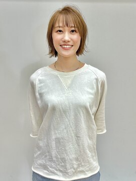 グリッター 仙台中央店(GRITTERs) 切りっぱなしくびれボブ/20代30代40代大人可愛い