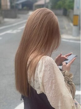 シエロヘアー(Cielo hair)の写真/豊富なカラー剤を取り揃え、なりたいカラーが叶う!ケア剤を使用しながらのカラーでダメージレスに◎